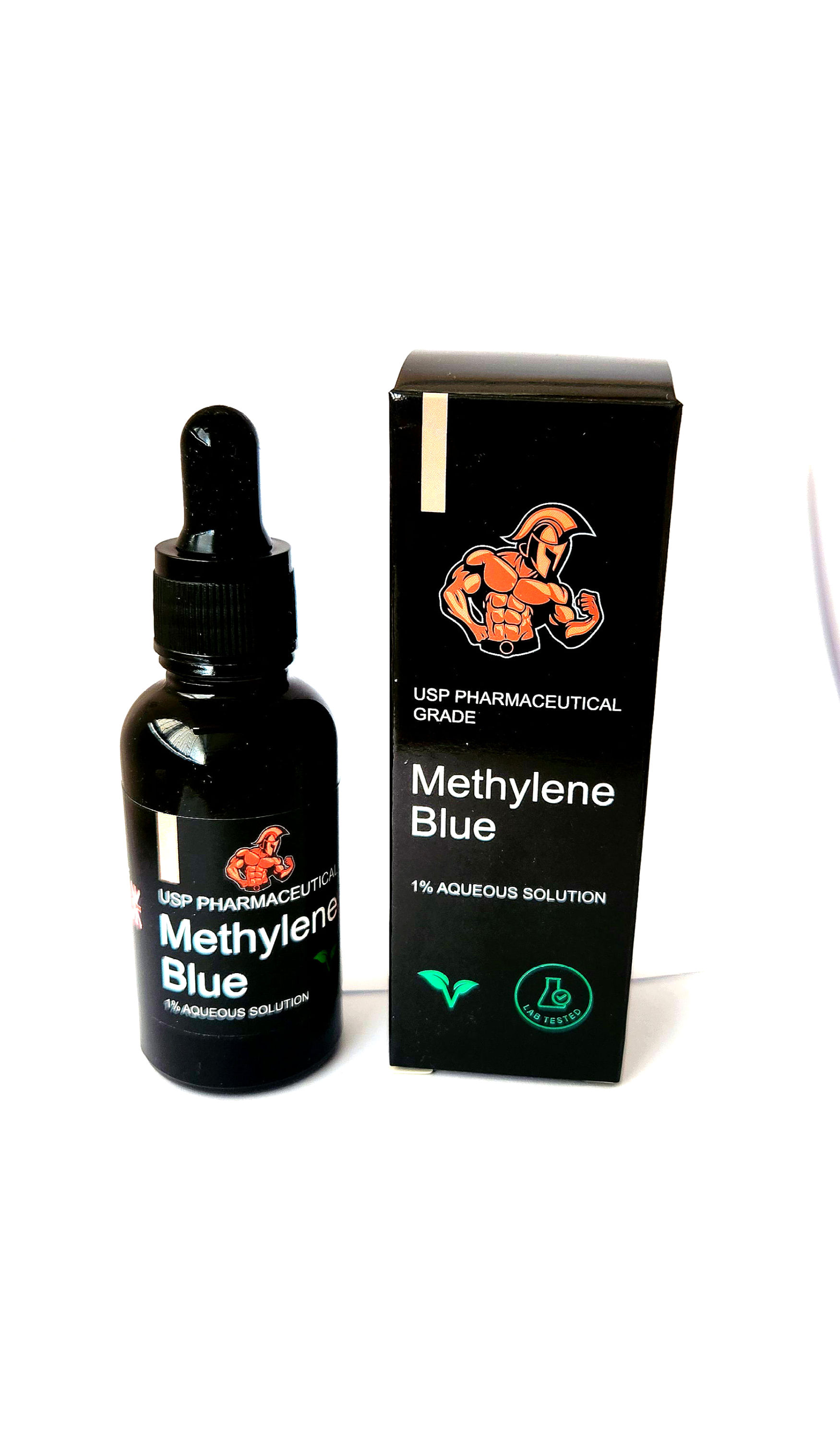 Methylene blue 30ml bottle with scaled dropper