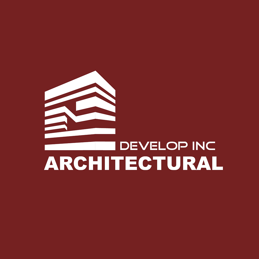 develop inc architectural logo design