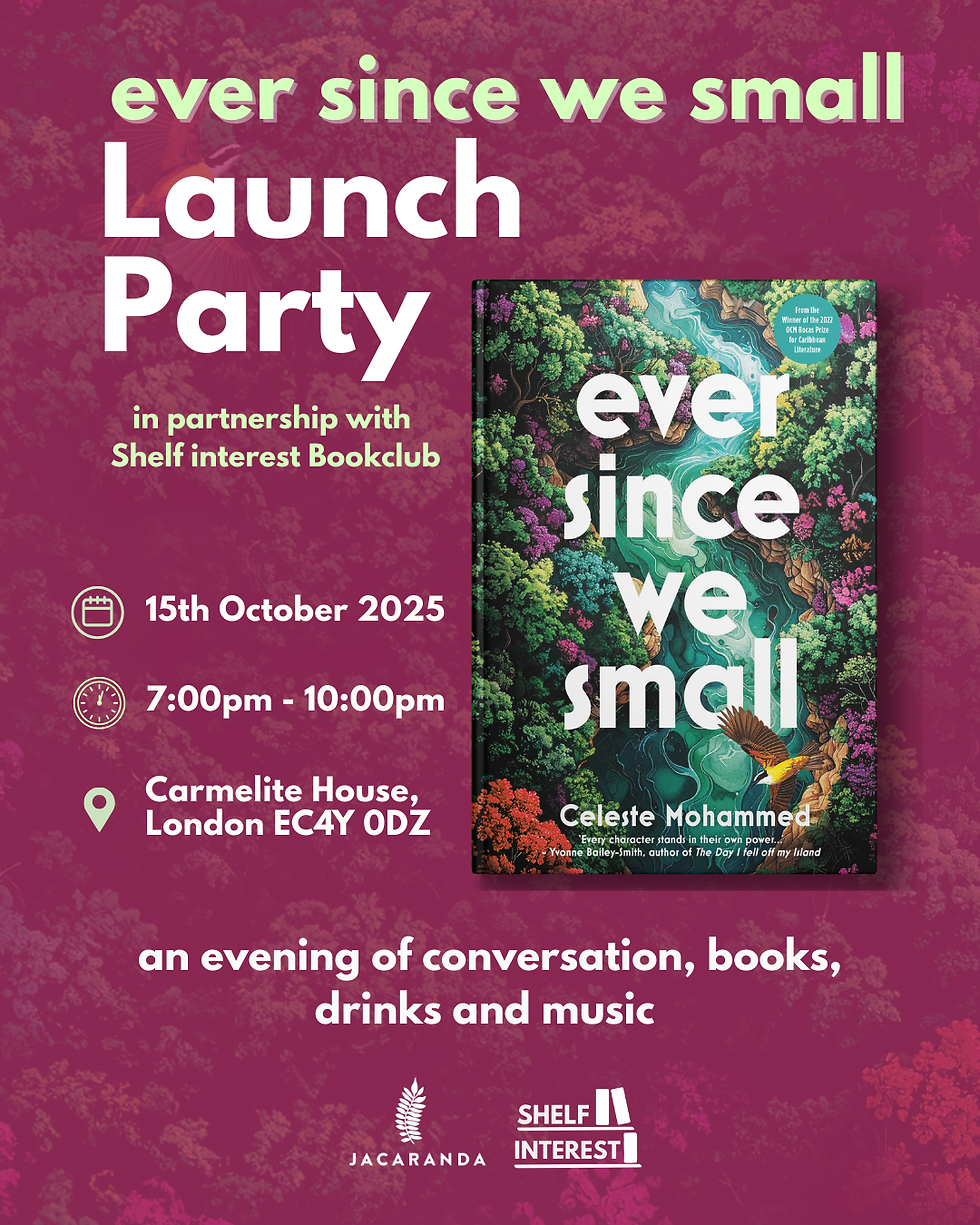 Shelf Interest: Ever Since We Small - Launch Event