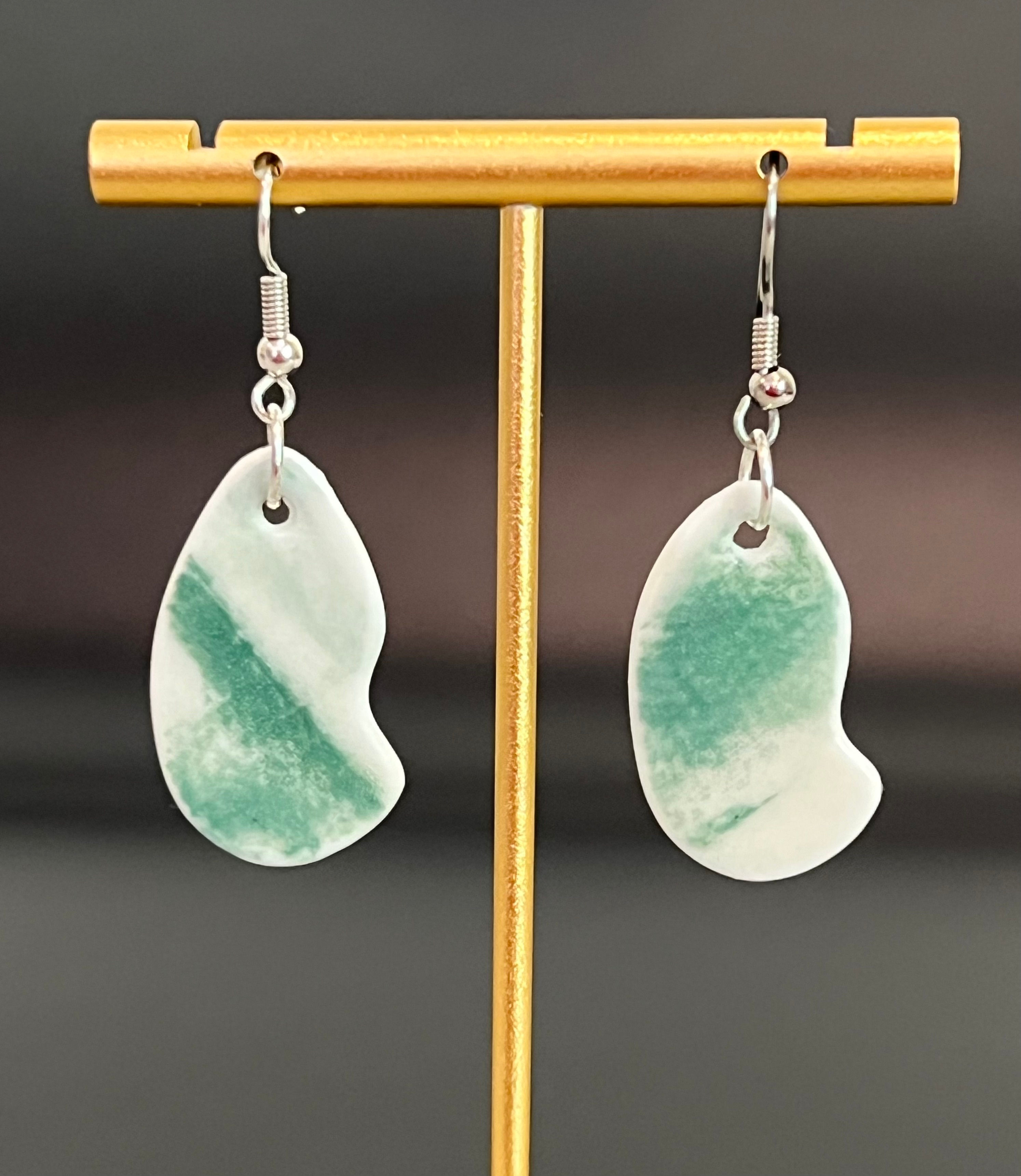 Hand colored porcelain