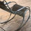 Thumbnail: RARE 19th CENTURY CHAIN  LINK ROCKING CHAIR (FRENCH)