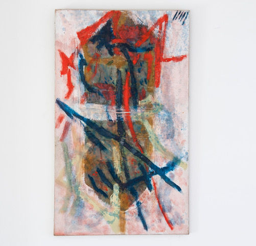 MIXED MEDIA ABSTRACTLATE 20th CENTURY