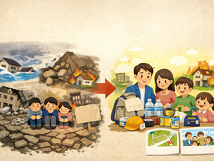 新年の挨拶と災害に対して今日からできること