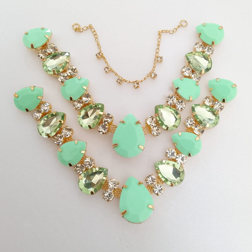 Miniatura: 356-Cabedal jade aduto banhado a ouro  356 ATACADO 6 pares da mesma cor