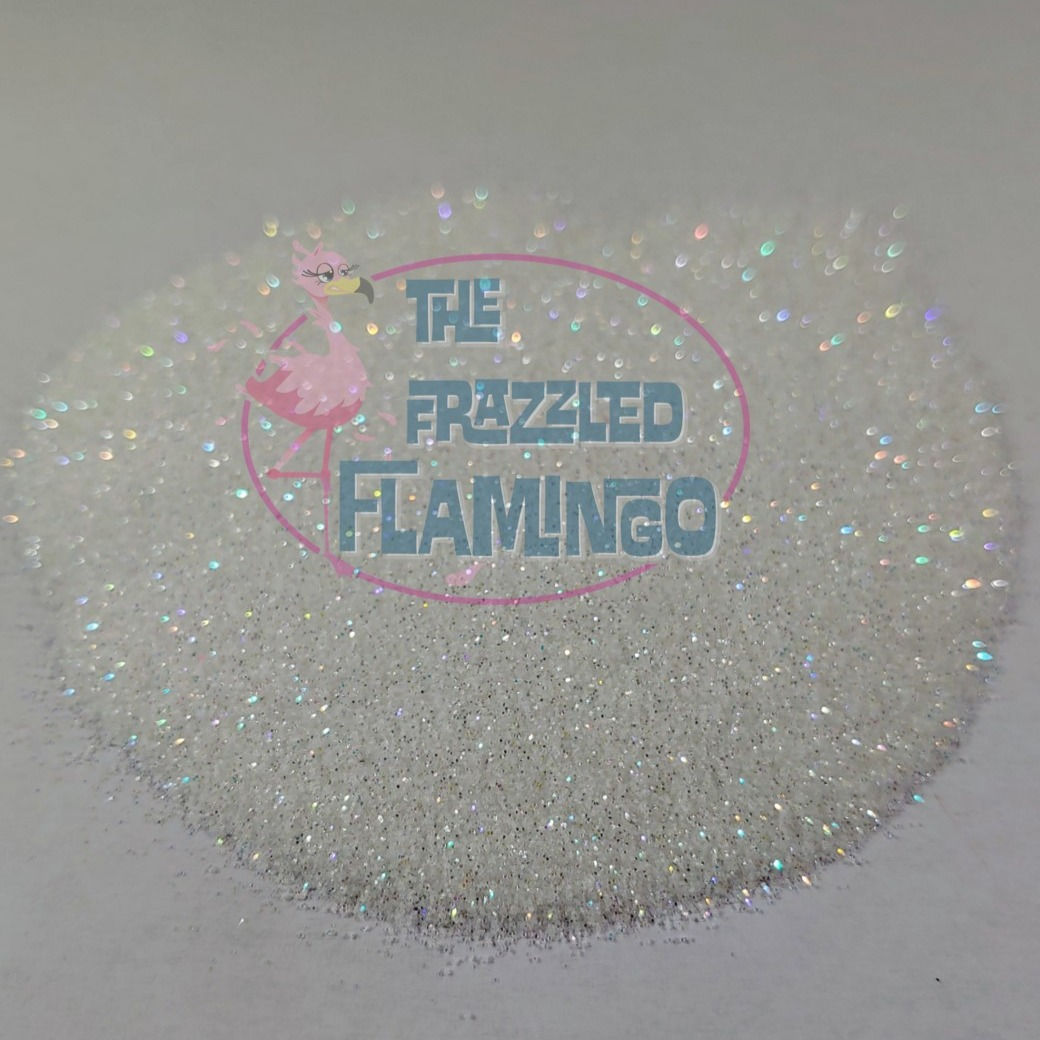 Ghost, iridescent rainbow ultra fine glitter at The Frazzled Flamingo