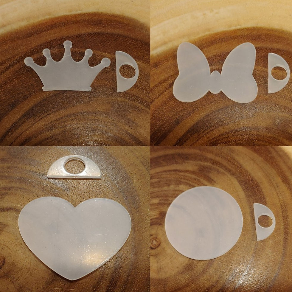Thumbnail: Straw Topper Acrylic Blank Kits