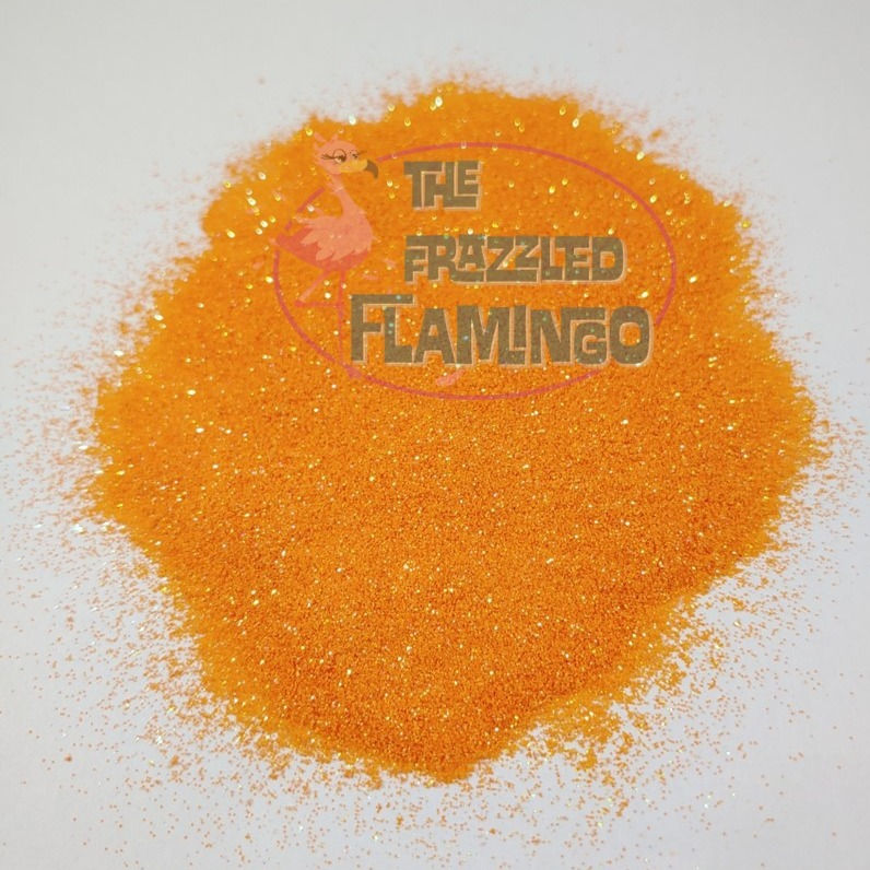 Pumpkin Patch, orange ultra fine glitter at The Frazzled Flamingo