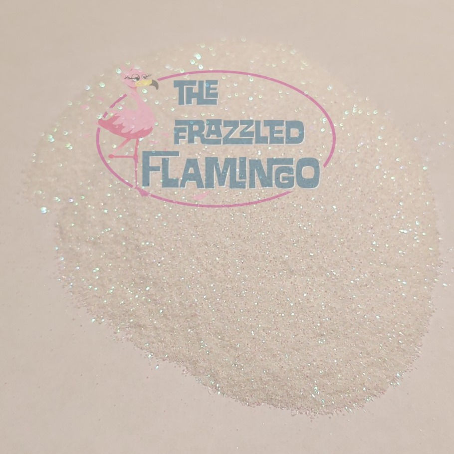 White Walker, iridescent white ultra fine glitter at The Frazzled Flamingo