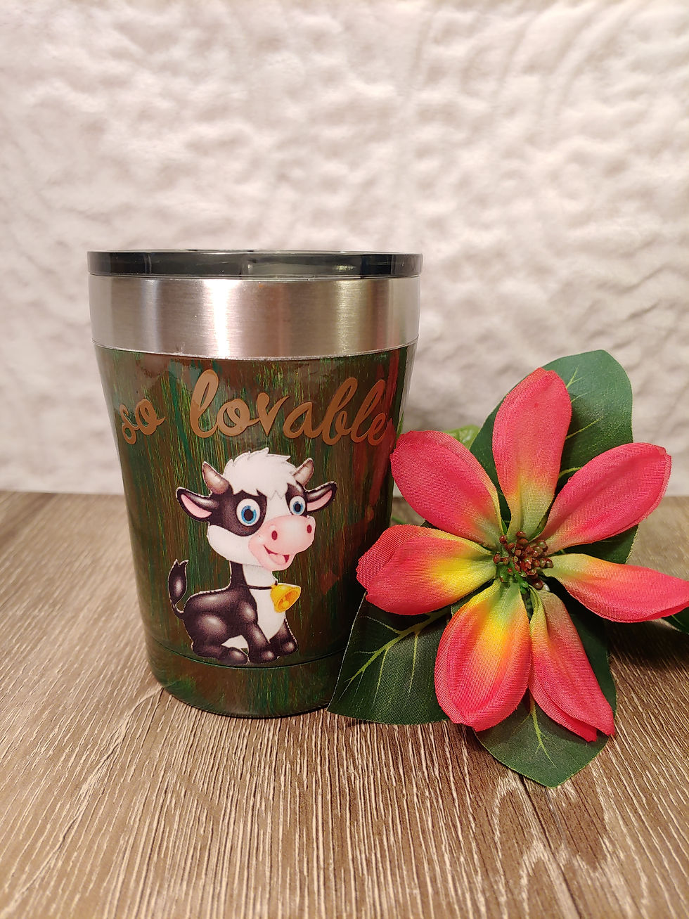 So lovable kid custom tumbler by The Frazzled Flamingo