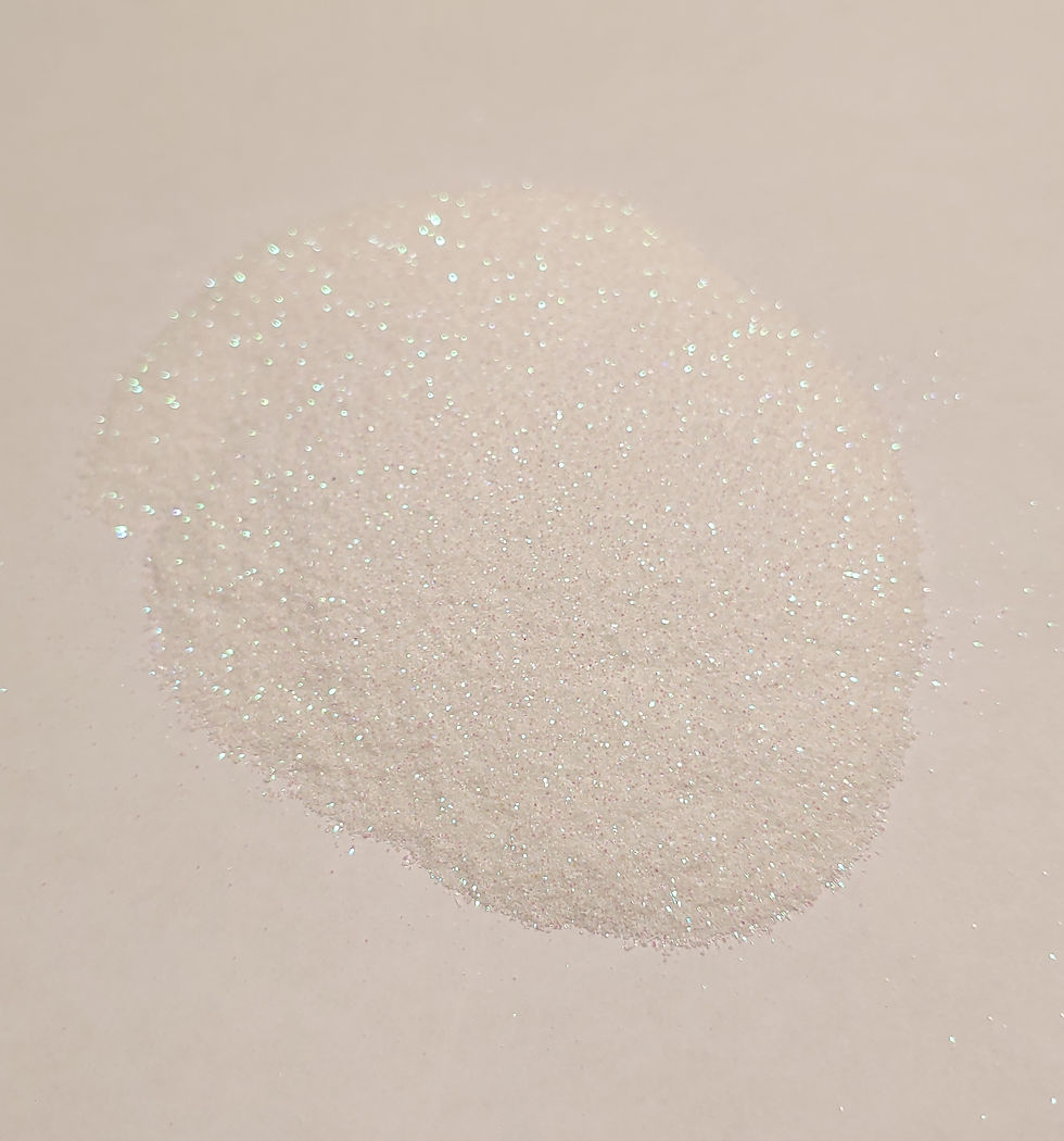 White Walkers iridescent Ultra Fine Glitter at The Frazzled Flamingo