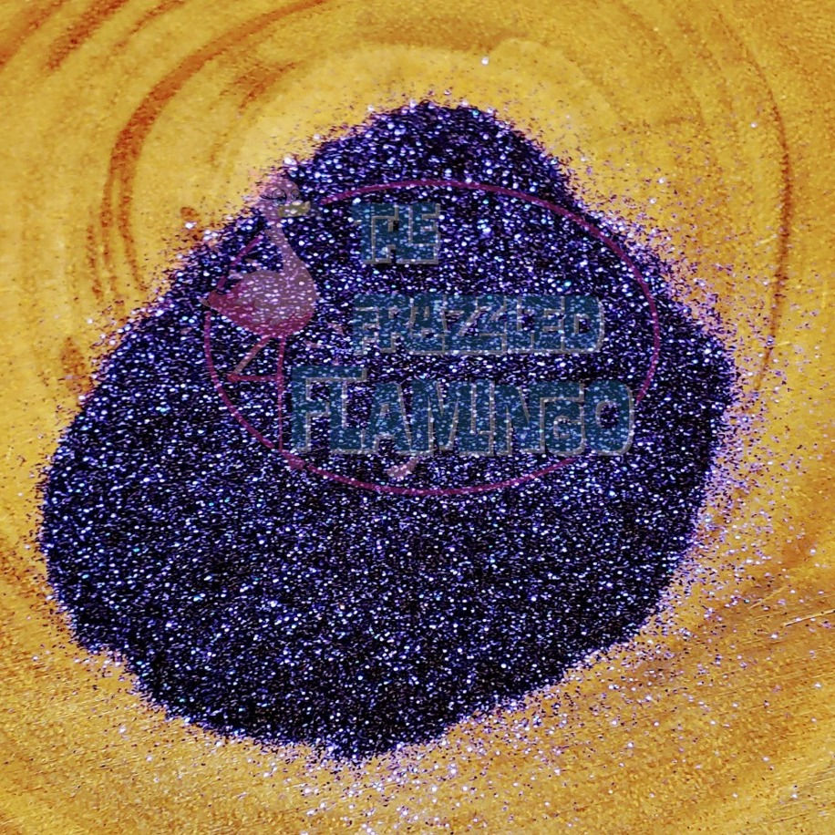 Maleficent, purple, black color shift ultra fine glitter at The Frazzled Flamingo