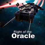 A spaceship on a field of stars flying towards an explosion.Their difference in age had been a glaring handicap to their relationship from the start. And no, he hadn’t tried to become her guard with the intention of having a romantic relationship with the Oracle. That had been incidental. How was Marcus supposed to know that they were soul mates? Both standing, at last, the pretty girl took hold of Marcus’s arm to steady herself, and Marcus felt an uncharacteristic blush heat his face. “How old am I?” His much higher-pitched voice echoed strangely in this unfamiliar place. “About seven…but you shouldgo down to five.” Haka’s bright blue eyes danced merrily. That and her blonde hair were evidence of her returned humanity. “Oh. I should, should I?” The giggle which sprang forth from her lips at his reaction seemed to perfectly match her perfect rosy cheeks and almost ringlet curls. “Well, I’ve never rewritten the base code of the universe before.” Dusting some of the grime from a hand, Haka pointed to a door against the far wall of the huge chamber they were now in. Despite the strangeness of the place, Marcus trustingly followed this girl he now felt he barely knew. “What is this place?” The boy gestured around the giant cavern with walls that may have been metal but could have been anything. “I don’t know much about the Chronos Vault.” Peering at every corner avidly Marcus found it difficult to undo his years of military training even as a child. The man still lived within the child’s body, just as the ancient sage and Oracle still lived within the young girl with him. “I’ve never really known what it is.” Waiting patiently for the hissing of the door to open, Haka waved expansively with the free arm. “A relic of times long past; before the time of Chukwu and the Watcher.” Her living crutch paused mid-stride and so the girl had to pause and wait with him. “There was nothing before the time of Chukwu.” Marcus blurted out, feeling as if he truly were the inexperienced youth he appeared to be just then. “Oh Love.” Patting the arm she clutched sympathetically, Haka urged her companion on. “There was the Chronos Vault before there was space and before there was time. But …” Haka let the sentence hang for dramatic effect as yet another person-sized hatch within a giant spaceship sized door opened before them revealing a huge complex within. A central, hollow ring stretched miles around with a walkway ringing it. High above there was another ring, and another ring stretching up higher than either child could see. Enormous doors lined the wide, railed walkways. Beside them, sitting before the hangar-sized door they were near was the Ark class battle cruiser Haka had been expecting. “If you have questions, this is the place we can get answers.” Haka finished quietly. With satisfaction, the girl watched the awe overcome Marcus. “Since when have the Alluran had battleships?” He looked up and down into infinity. “From before time began this fortress has stood here outside of space and time. The ships are Ark class battlecruisers.” Marcus glanced back at Haka as he heard the reverence in her voice. “They are capable of temporal and trans-dimensional flight. Can annihilate more than fifty percent of a physical plane with one firing of the main weapons battery; sustain a crew of five hundred and a passenger count of two-million souls in stasis. Minimum crew complement of fifty required for flight…or one Allura.” Her breath came in sharp exhalations and the wistful longing flooded Haka’s pale and freckled face. “They’re beautiful. Other than how to get here, this is the only thing I have ever known about the Chronos vault…there are thousands of fully functional Arks…and I have no idea what they are for.” Releasing his grip on Haka, Marcus walked unsteadily toward the rail along the edge that didn’t seem anywhere near sturdy enough to prevent a tragic end. Getting a better look both up and down, he could see that there were doors and ships for as far as he could see. Not every door had a ship, only about one in four. Whether the same set up was on the far side of the facility, he couldn’t tell. A bright beam of blue-white light crackled up and down the empty space obscuring his view. It seemed to be the same energy that fueled the miraculous feats which the Alluran were worshipped as Goddesses for. “Are you sure that Chukwu doesn’t know about this place?” Marcus questioned quietly. “Because I think I know why he feels so threatened by Allura now.” It was so typical of her kind though. Haka, like every Alluran, saw only the beauty and the good. Arks. A safe haven for people when destruction was upon them. He, a human, saw the threat and danger in such powerful weapons that could be yielded by one person alone. “I don’t understand.” Biting her lip in confusion, Haka was every bit the child she now appeared to be. “You are the Oracle! If you choose, when you touch a thing you can know its whole history; past, present, and future.” Still, the girl stared at him as if she had no idea what he was getting at. “Why are there so many ships designed to be piloted by an Allura if there had always only been one?” Slowly confusion gave way to understanding. Marcus had always referred to the Allura, the life force which bonded with only one woman in the Alluran species at a time, like a parasite. It could only exist in a host. If there were no Alluran, then the life force would create them. That was how powerful it was. Even if her species died out, they would be resurrected. “But there has only ever been one…jumping from mother to daughter, sister to aunt…cousin to cousin. In all the history of this universe, there was only ever one.” It was clear that in all her years, with all her wisdom, Haka had never fully thought through the simple questions which should have plagued her. That was a clear sign of memory tampering and psychic conditioning. “How many Allura did there used to be? And who killed them all if they died before time began?” Looking around alertly, the boy drew closer to the girl. “Are we safe here?” “Yes!” Haka emphatically assured him with crossed arms. “This is the one place in all the universes which have been or ever will be that we could be safe. Everything, everything outside could end for good, and we would still be safe in here.” She spoke the words from memory. Centuries ago, it had been her in here asking if it were safe. Her mother’s voice echoed from the walls in its familiar subdued velvet tones. It was an incident she didn’t remember until her experience required that she remember it. But she remembered all the other times those words had been spoken. She remembered her grandfather telling her mother and before her, her grandmother the exact same things when they were children. Genetic memories passed on in the unique way of the Alluran. “I have questions.” Marcus’s hard angry voice interrupted her remembrance. “Come on.” Grabbing her hand and heading for a nearby computer terminal, a terminal created eons before the evolution of human beings yet perfectly designed for their use. “I want to know what kind of species is capable of building an Ark to survive the end of existence.” Dread filled the three-thousand-year-old girl. “Yes.” She agreed meekly. “I think I want to know as well.” Why hadn’t she wondered about these things before now? Why hadn’t she remembered the existence of what was in this place prior to needing to come here? What else had she forgotten? And how was she going to repair the damage caused by the explosion she had run here to escape? More than just her life would have been affected. She had changed time without the guidance of an Allura to show her the possible threads that would be affected. She had crossed the primary veil without the ability to heal a breach if one occurred. A sudden pain shot through her body, collapsing her to the ground. Marcus tried to lift her, and when his new body failed him, held her tight instead.