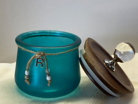 Make Super Cute Painted Oui Jars with Lids