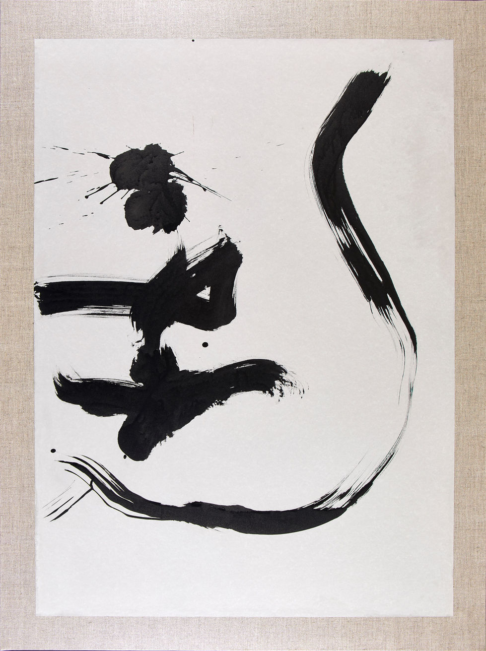 Caroline Fighiera Studio — étude du corps et du mouvement autour de la calligraphie et du Ki, le souffle de la Vie