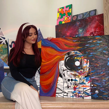 From Bahrain to the Stars: Layan Raed Paints the Future with Courage and Color