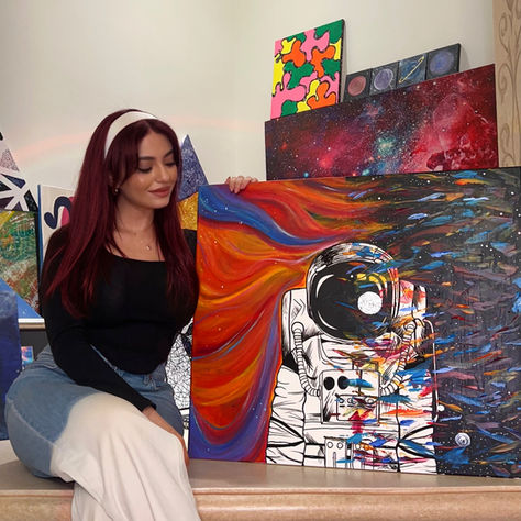 From Bahrain to the Stars: Layan Raed Paints the Future with Courage and Color