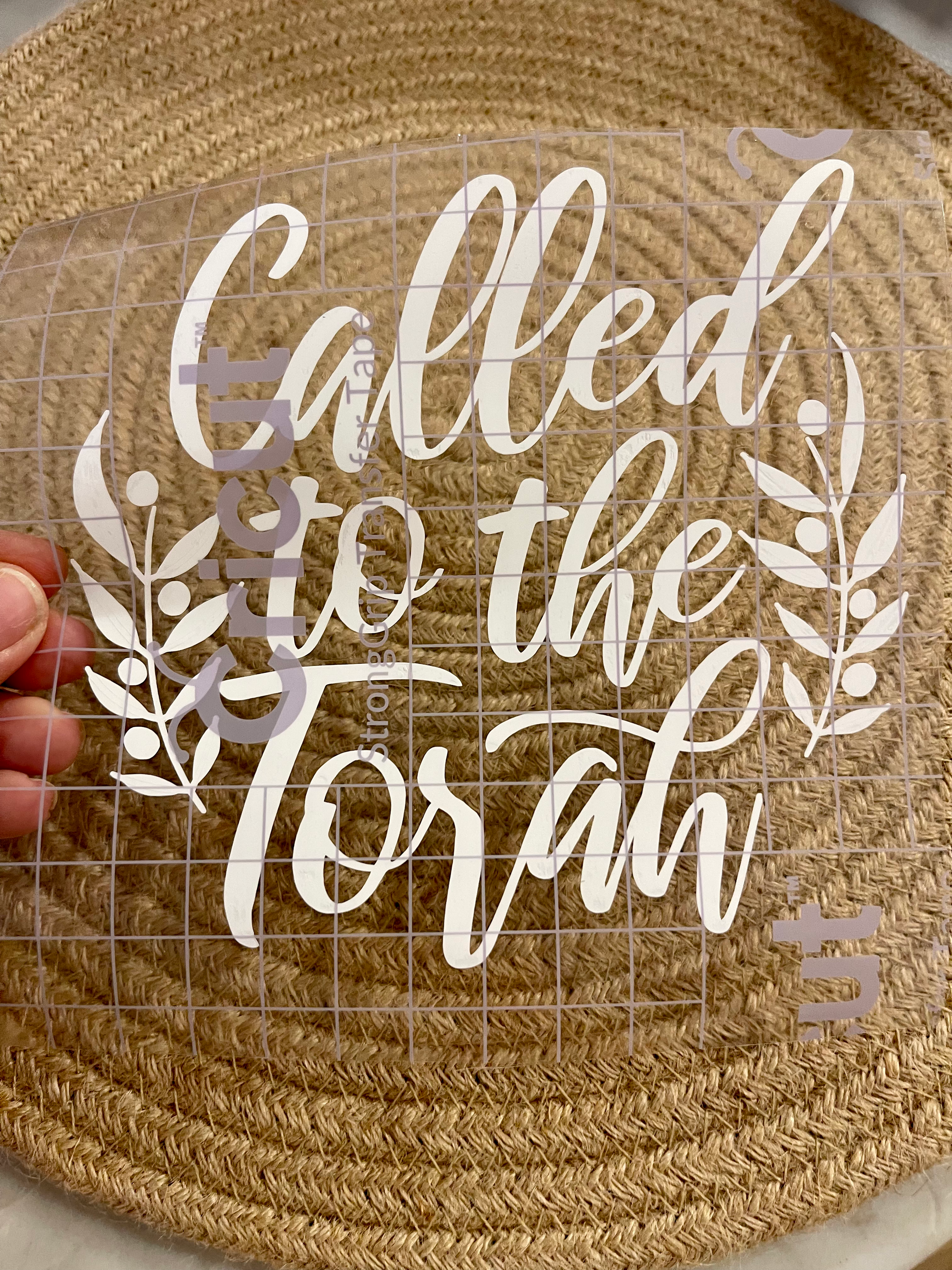 Called to the Torah window decal