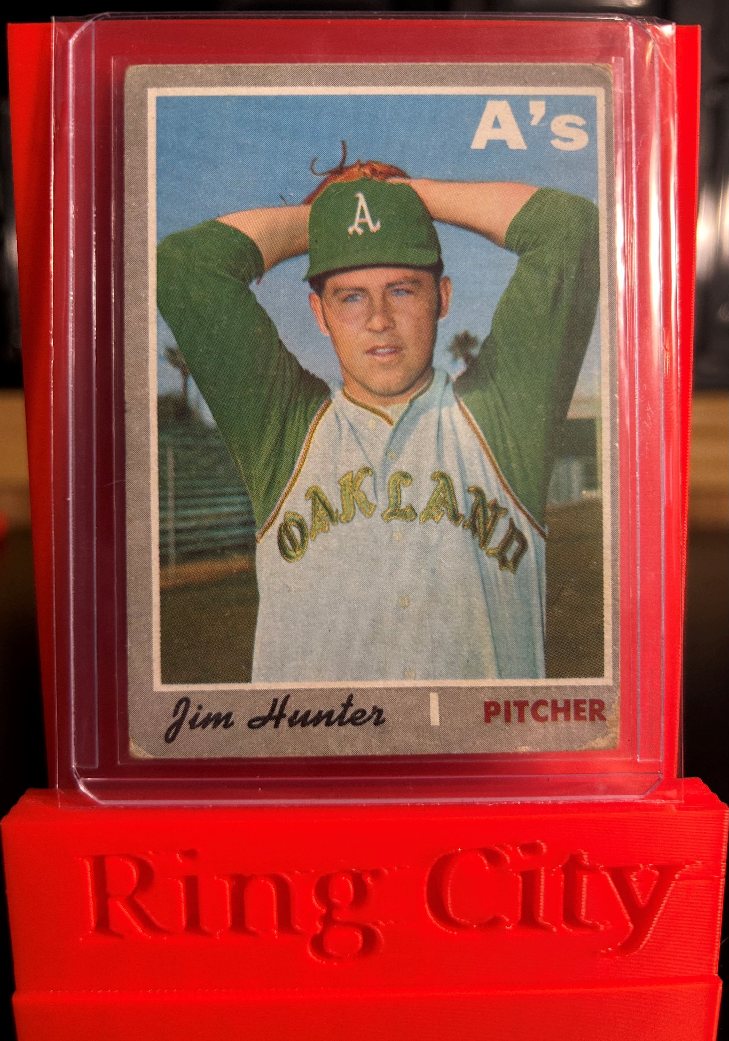 1970 Topps Set-Break #565 Jim Hunter