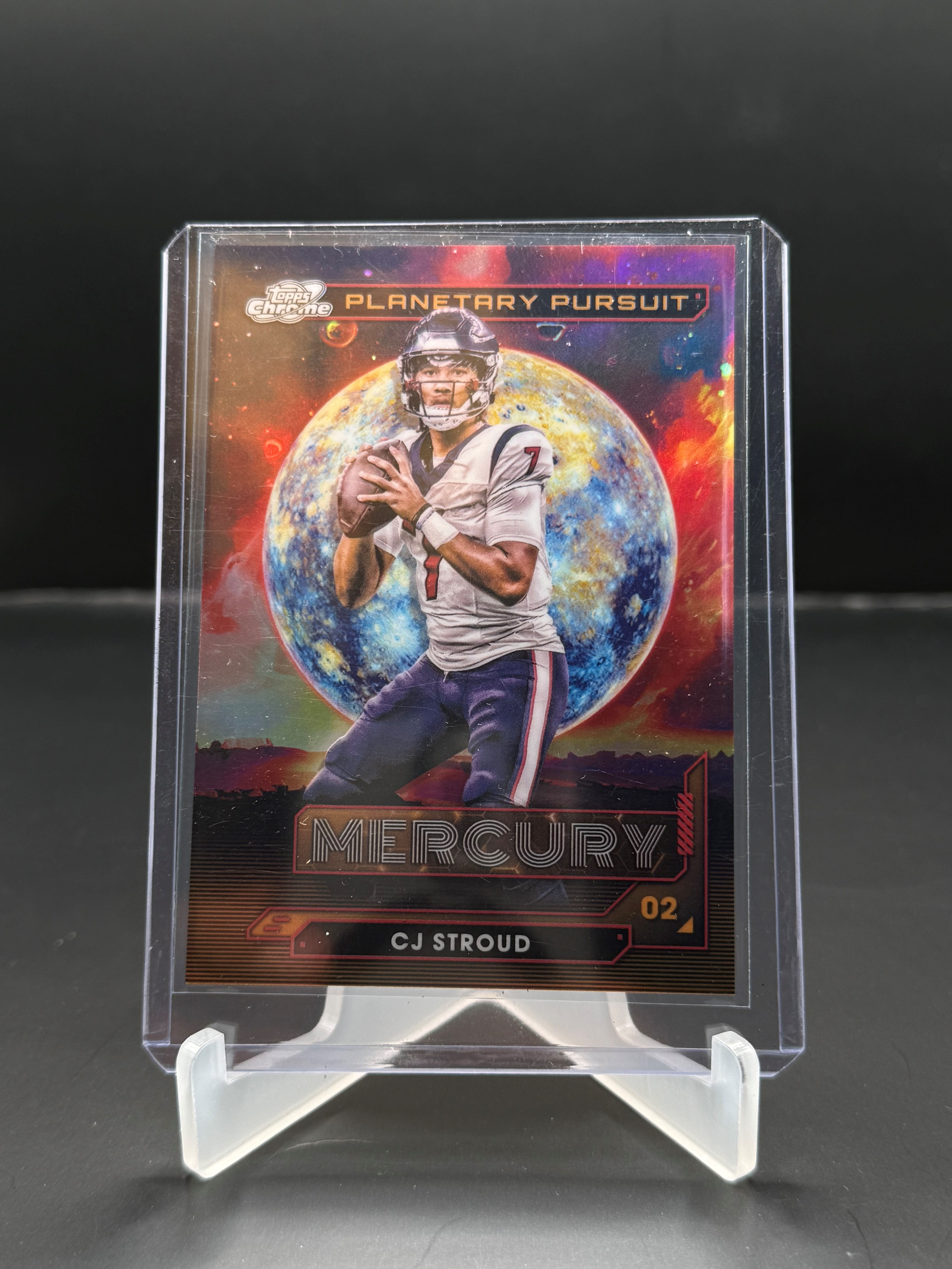 2024 Topps Cosmic Chrome CJ Stroud Planetary Pursuit Mercury