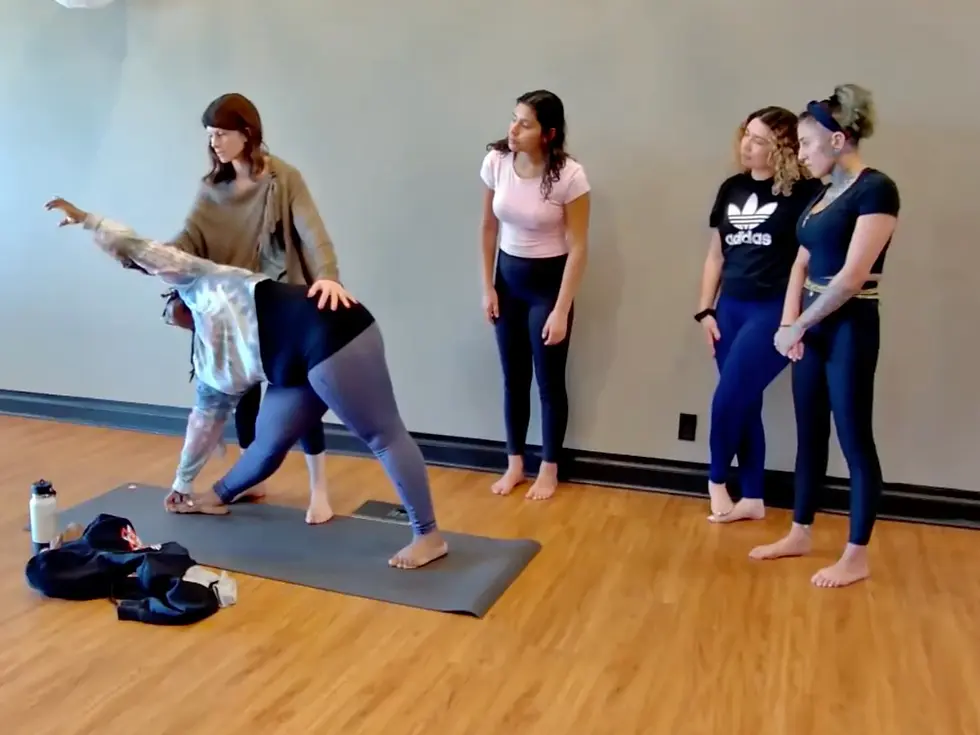 Learning alignment during Yoga Teacher Training