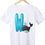 Thumbnail: Alphabet Letter 'W' Kid's Half Sleeve Round neck T-shirt