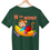 Thumbnail: Cute Little Monkey Kid's Half Sleeve Round Neck Tshirt