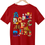 Thumbnail: Alphabet Letter 'A-To-L' Kid's Half Sleeve Round neck T-shirt