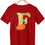 Thumbnail: Alphabet Letter 'F' Kid's Half Sleeve Round neck T-shirt