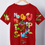 Thumbnail: Alphabet Letter 'M-To-Z' Kid's Half Sleeve Round neck T-shirt