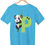 Thumbnail: Alphabet Letter 'P' Kid's Half Sleeve Round neck T-shirt