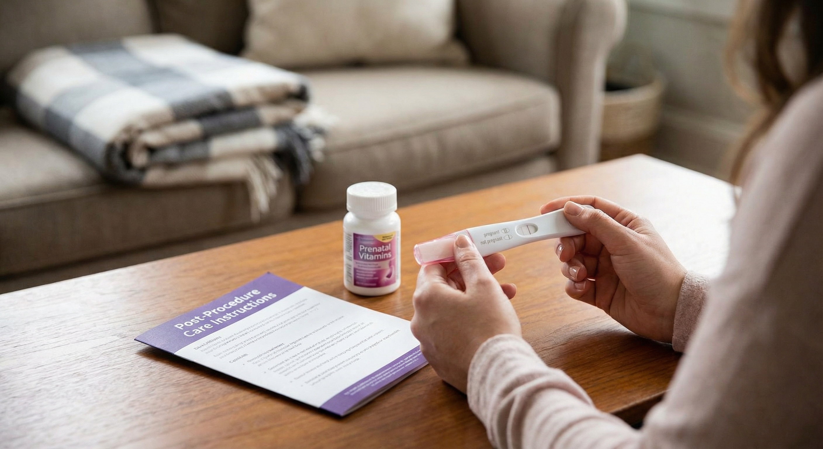 Post-IUI Pregnancy Test