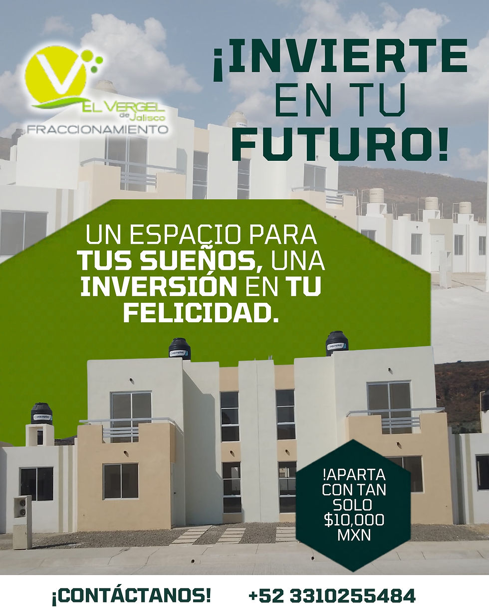 !Aparta con tan solo $10,000 mxn