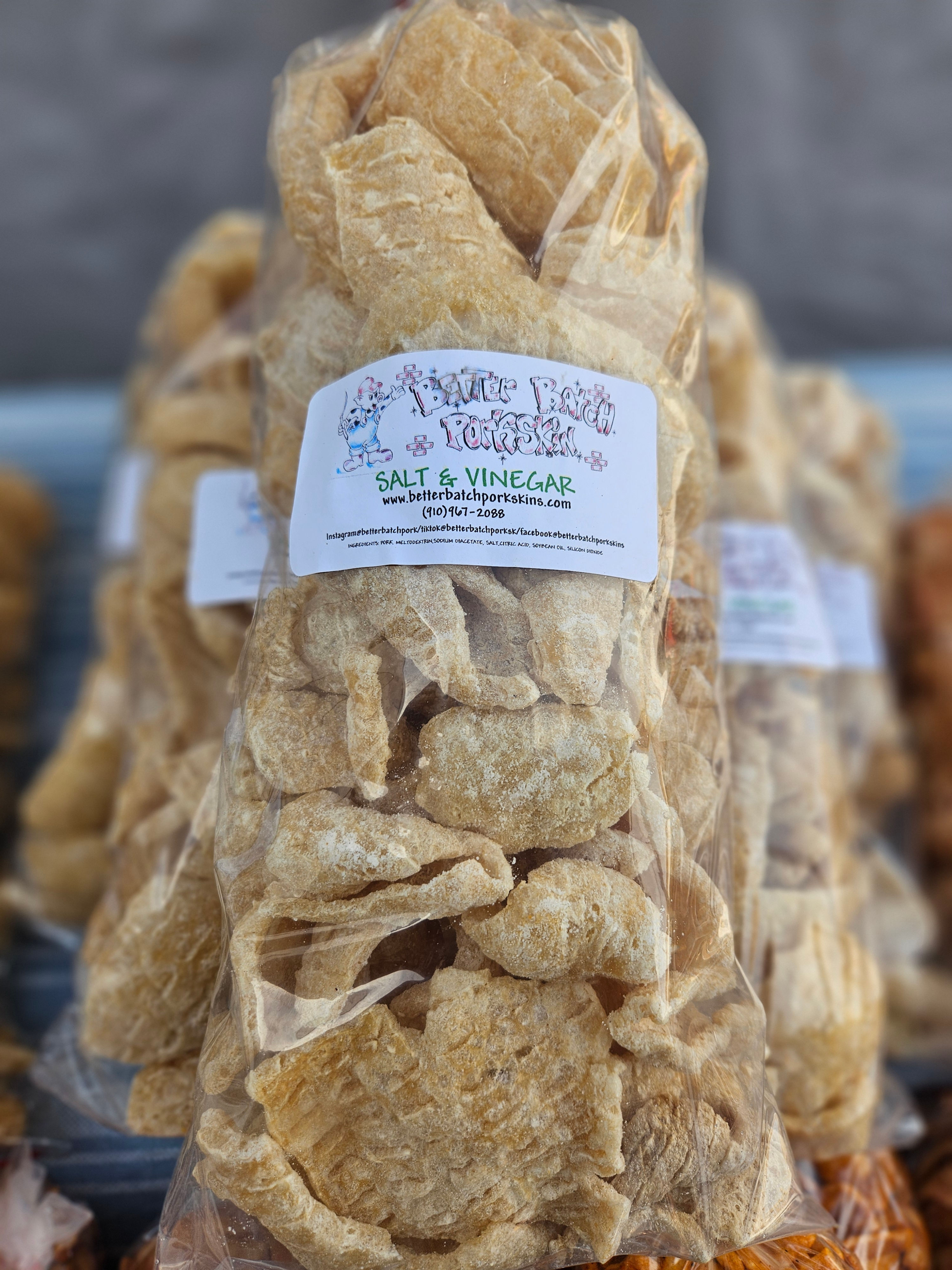 SALT & VINEGAR PORK RINDS