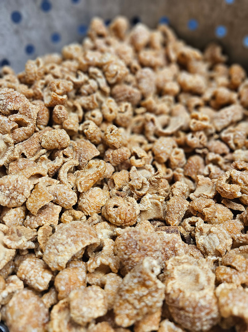 Miniatura: Large bag of Cracklins (Fatback) 