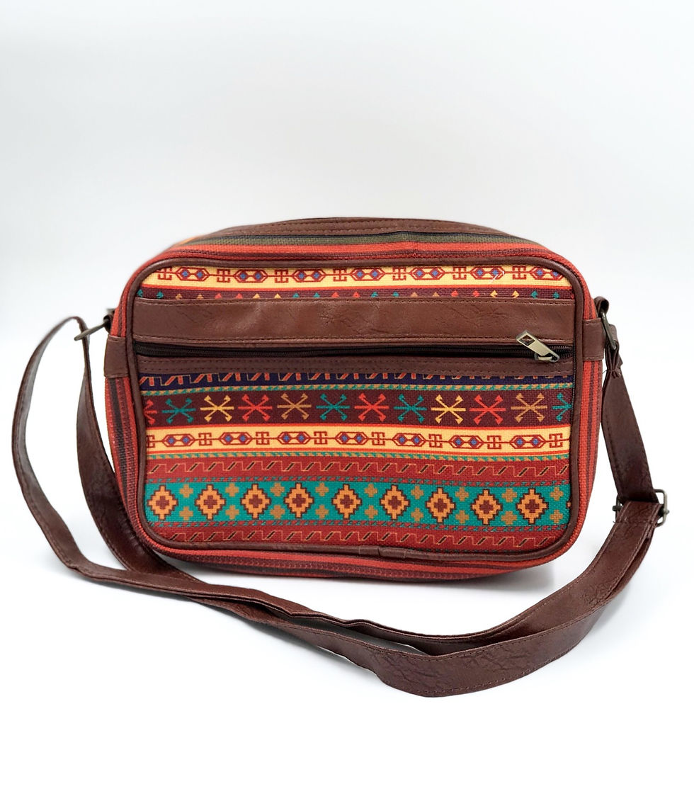 کیف طرح گلیم