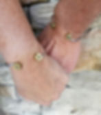 Thumbnail: Open Range Domed Braid Cuff Bracelet