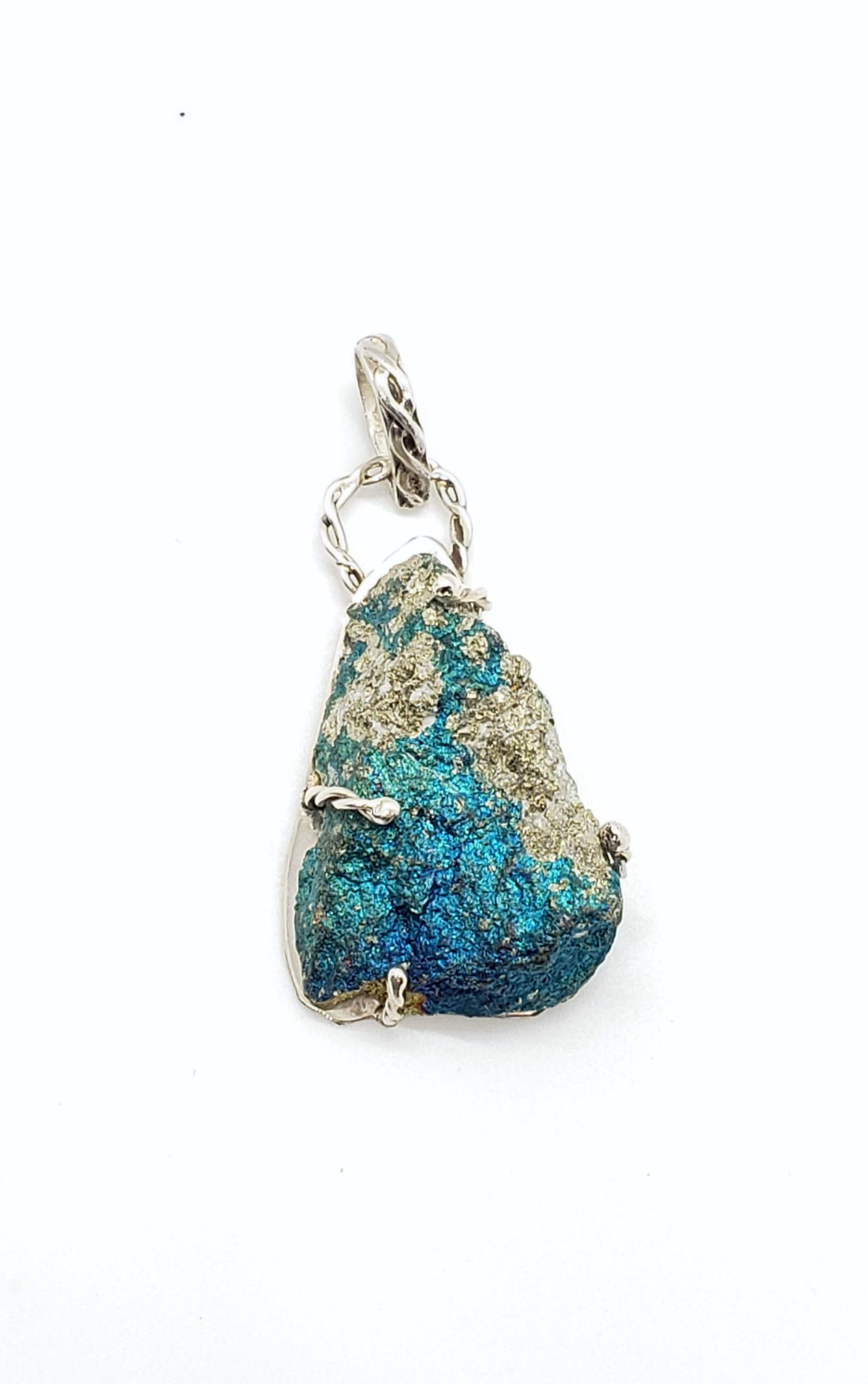 Peacock Ore Pendant