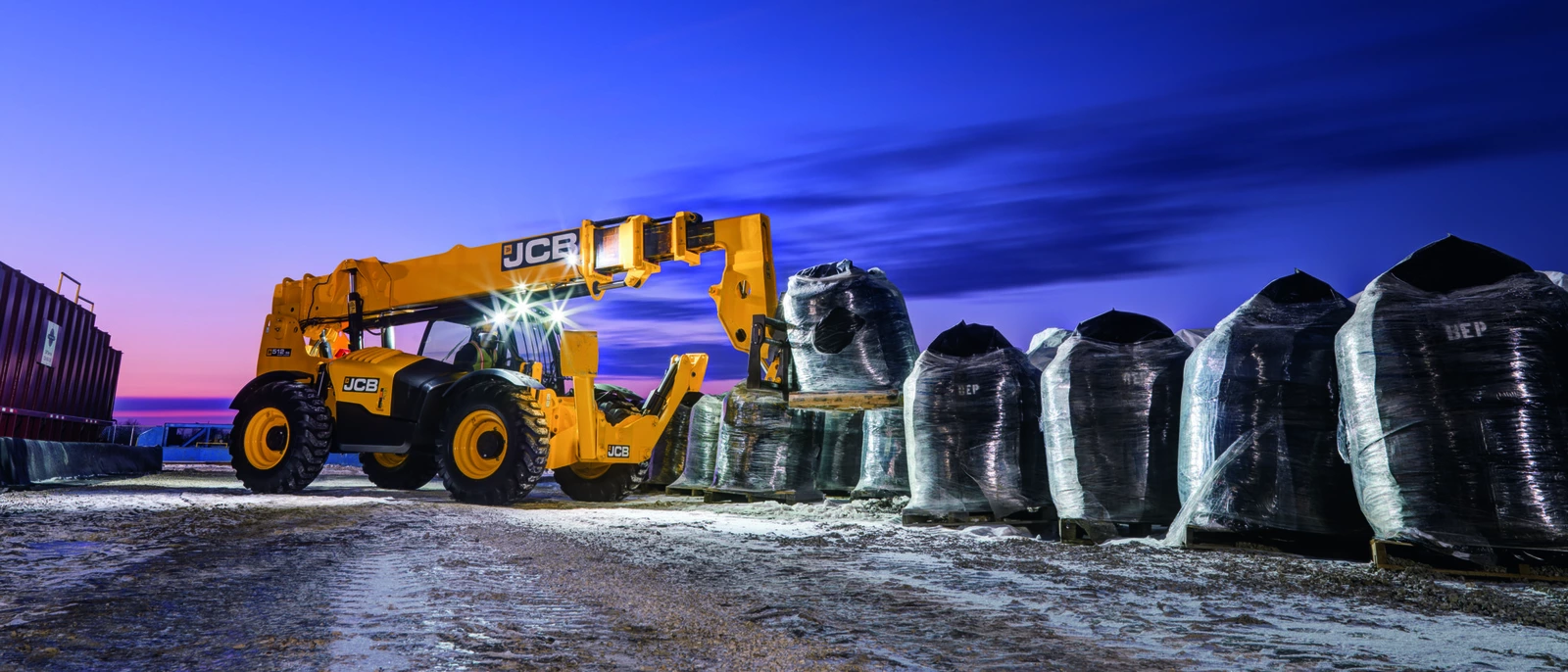 JCB 512-56 Telehandler, 12,000 lbs Reachfork, 56ft Reach — photo 1