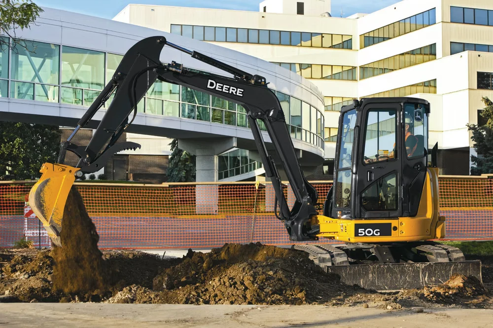Earthmoving rental equipment