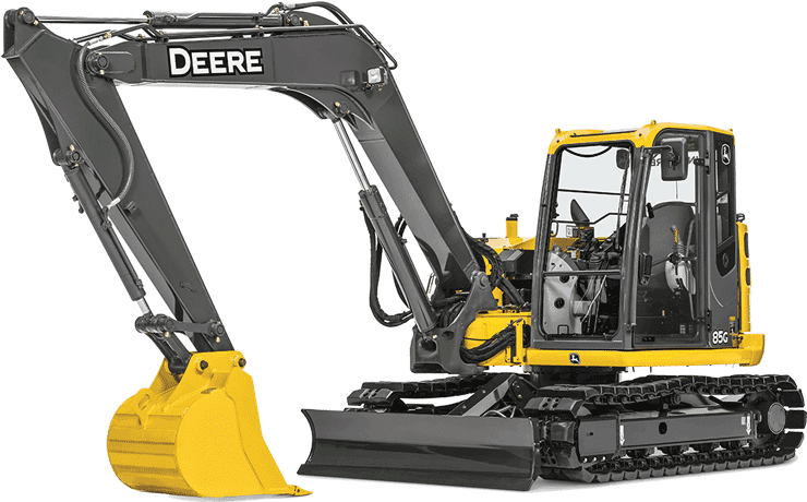 John Deere 85G Mini Excavator, 17,900lbs — photo 2