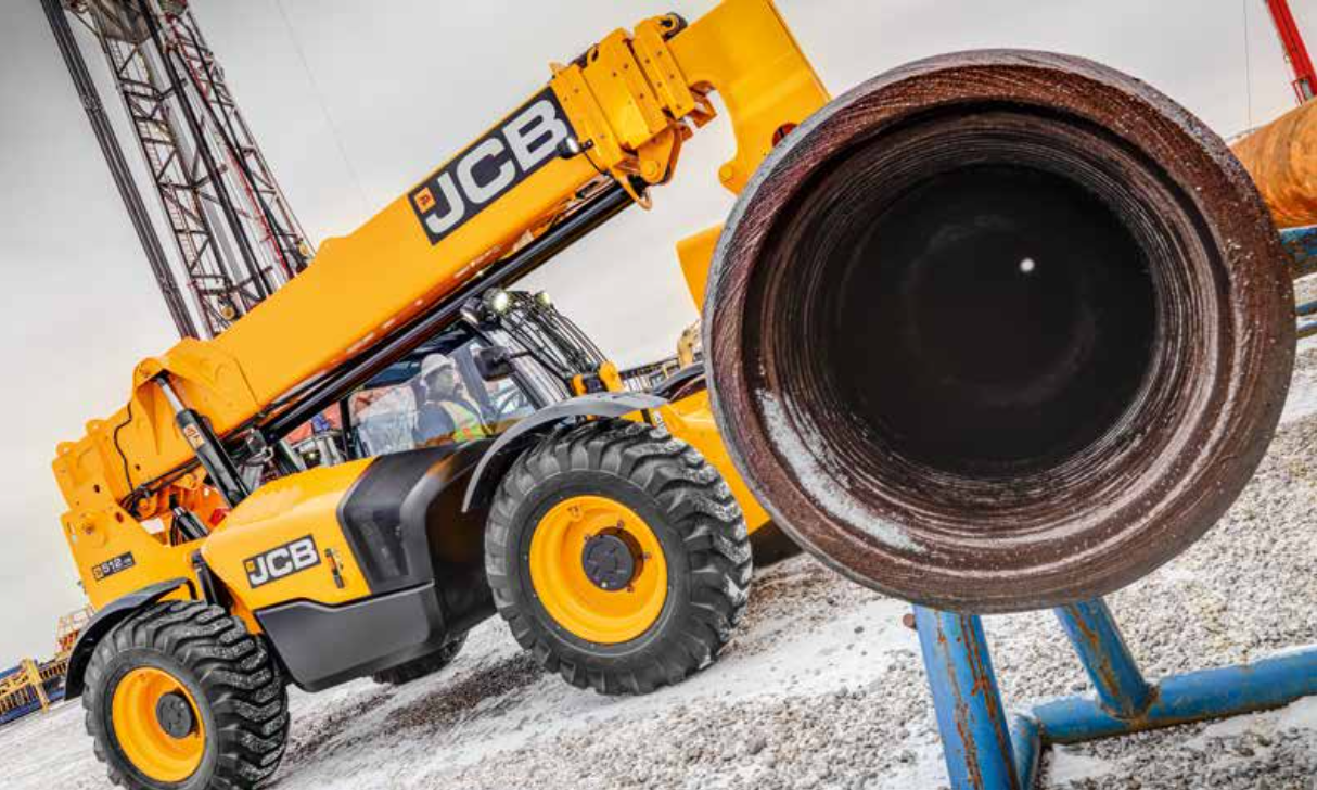 JCB 509-42 Telehandler, 9000lbs Reachfork, 42ft Reach — photo 5