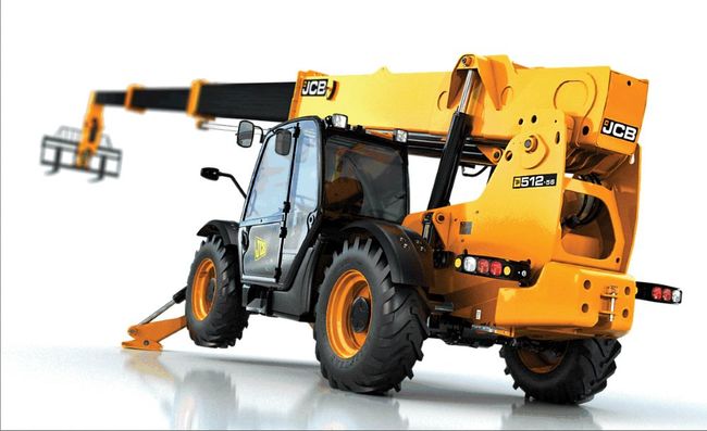 JCB 512-56 Telehandler, 12,000 lbs Reachfork, 56ft Reach — photo 4