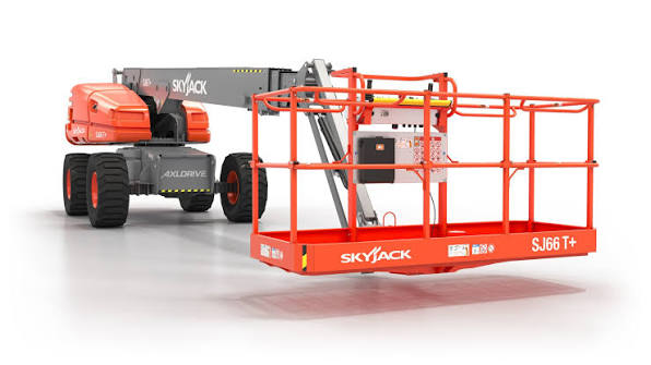Skyjack SJ66T, 66ft Straight Boom Lift, 4WD — photo 2