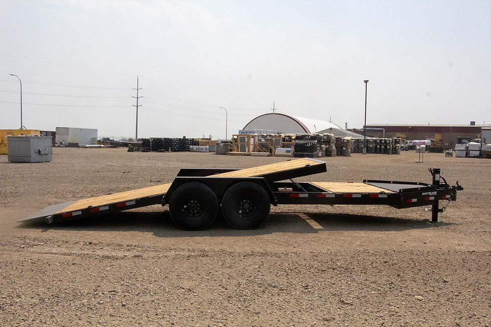 Thumbnail: 12,000 lbs, 16ft Tandem Axle Tilt Bed Trailer