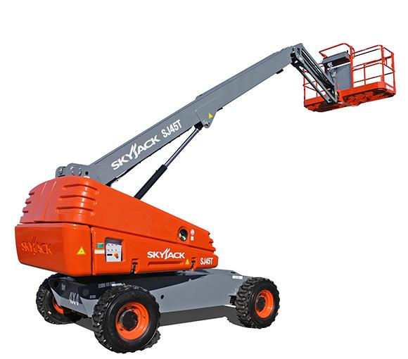 Thumbnail: Skyjack SJ45T, 45ft Straight Boom Lift, 4WD