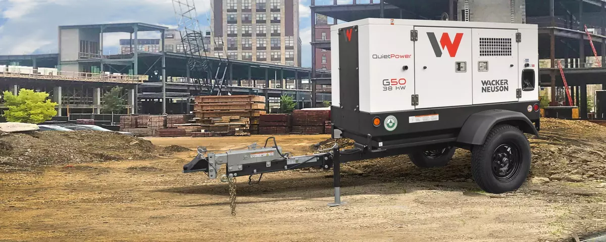 Wacker Neuson G50, 38KW Towable Generator — photo 1