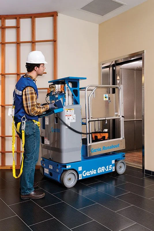 Genie GR20, 20ft Runabout Personnel Lift — photo 4
