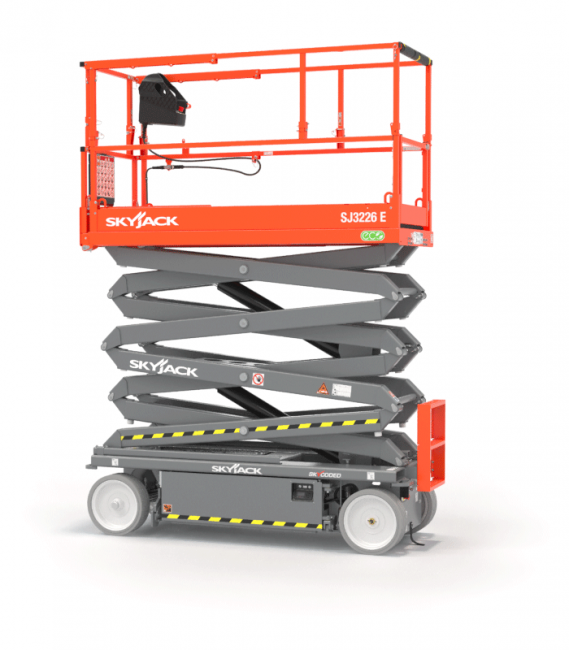 Skyjack 26ft Electric Scissor Lift, 32" Wide — photo 2