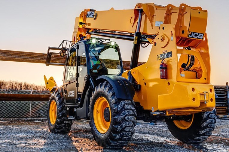 JCB 512-56 Telehandler, 12,000 lbs Reachfork, 56ft Reach — photo 2