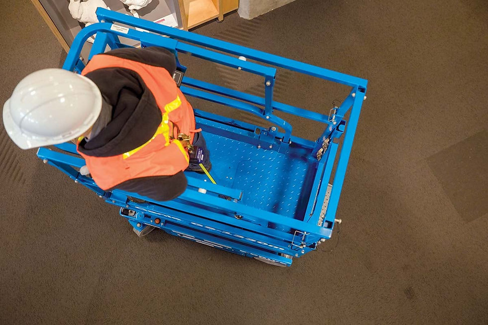 Thumbnail: Genie 13ft Electric Scissor Lift, 30" Wide